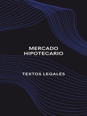 cover image of MERCADO HIPOTECARIO
